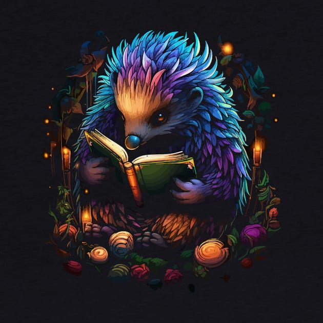 Echidna Reads Book by JH Mart